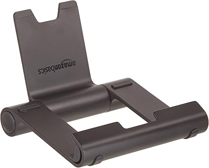 Veranixum – Amazon Basics Adjustable & Portable Stand for Tablet, E-Reader & Smartphone (Black)