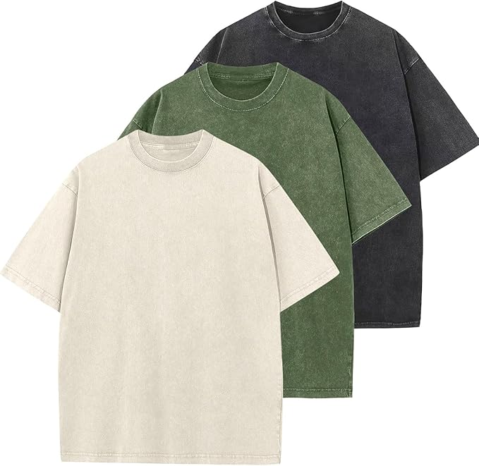 Veranixum Oversized Cotton Unisex T-Shirt – Casual Loose Fit Solid Basic Tee for Men & Women