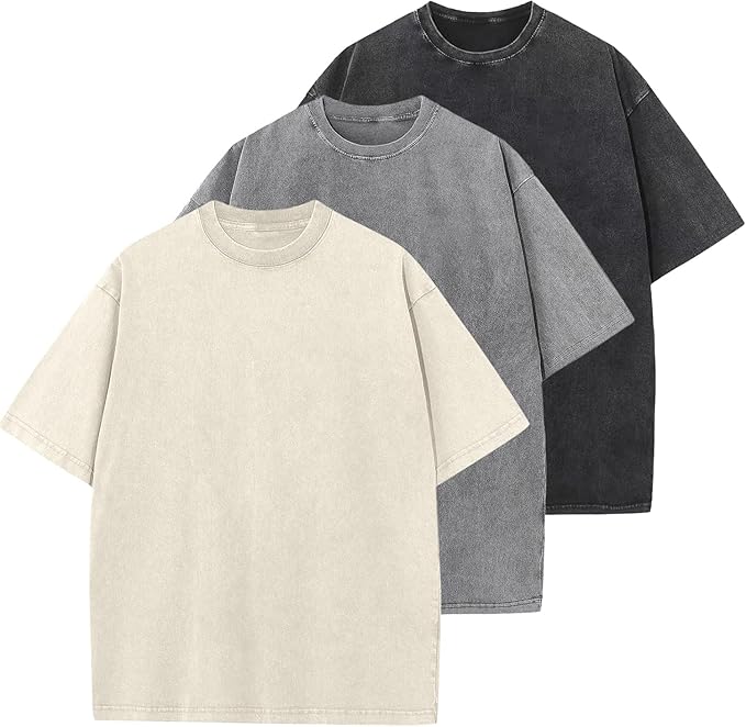 Veranixum Oversized Cotton Unisex T-Shirt – Casual Loose Fit Solid Basic Tee for Men & Women